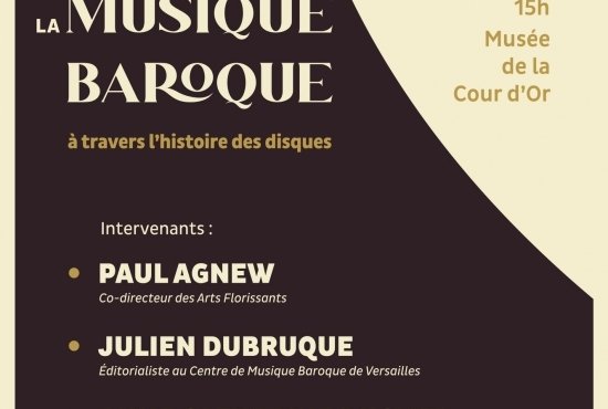 Table ronde : La musique baroque à travers l'histoire des disques